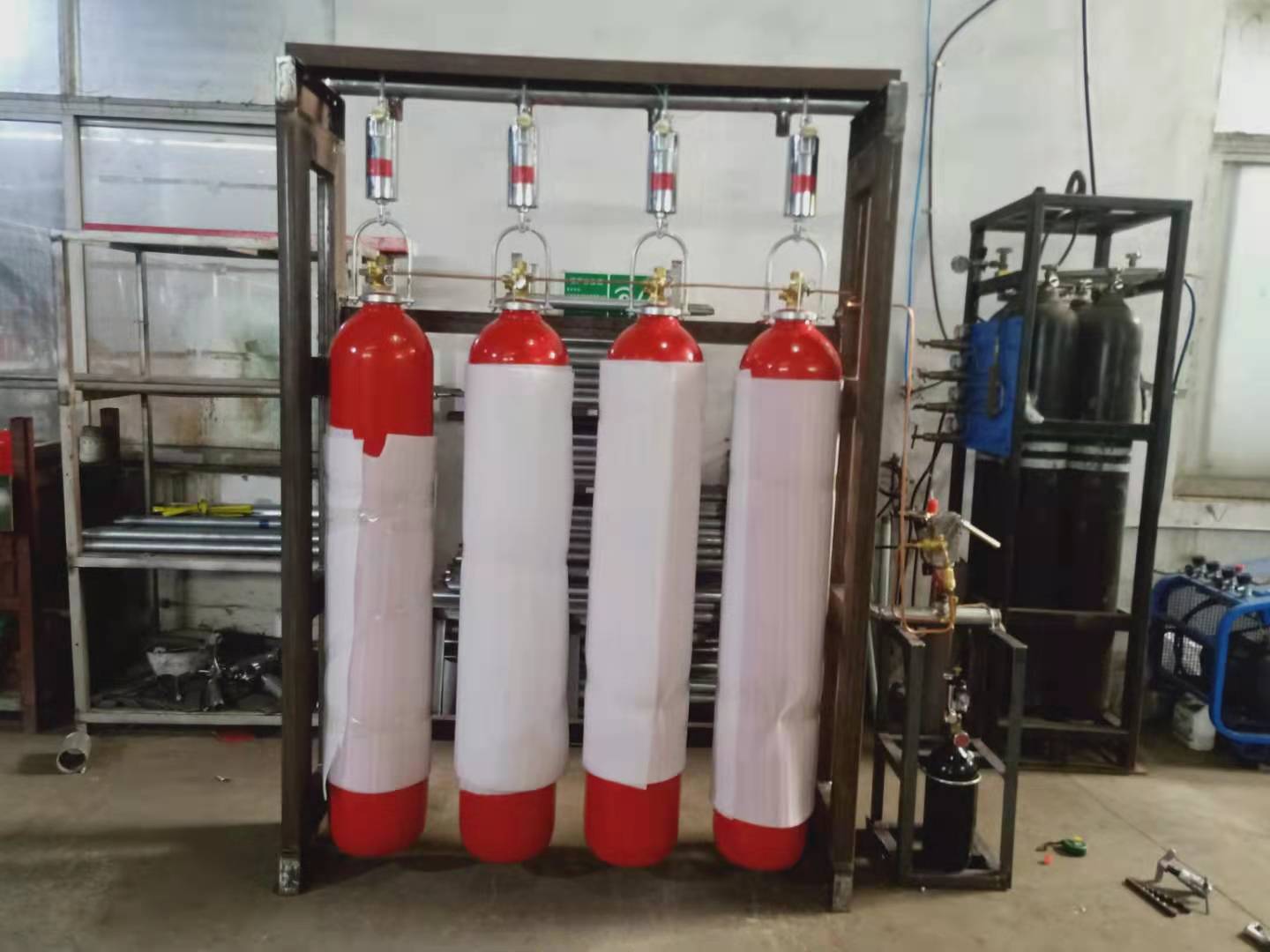 二氧化碳全淹没灭火系统设计